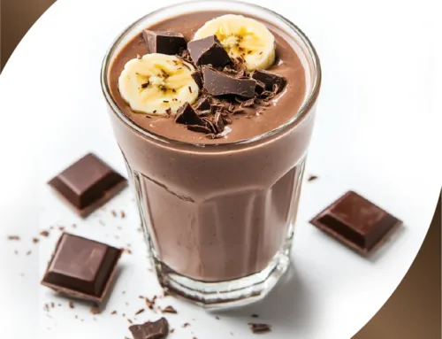 Pudding o smaku czekolady