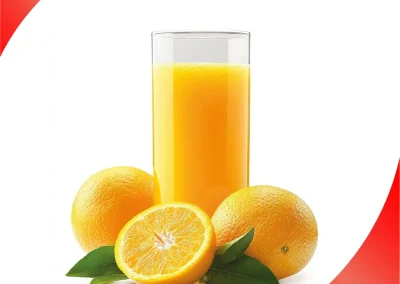 Napój pomarańczowy z&nbsp;miętą