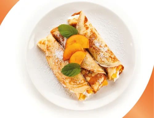 Brzoskwiniowe pancakes