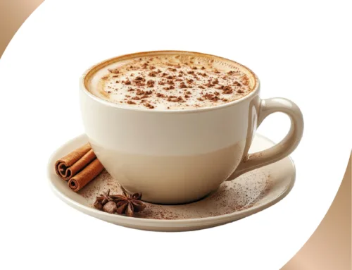 Cynamonowe latte z czekoladową nutą