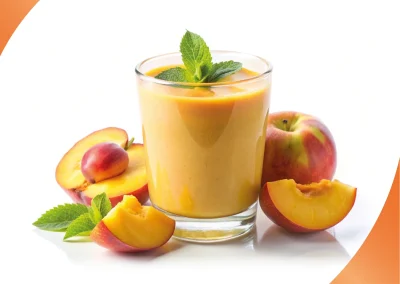 Brzoskwiniowa pianka jogurtowa