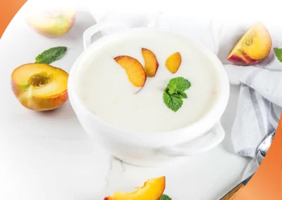 Brzoskwiniowa zupa nic