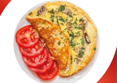 Omlet pomidorowy